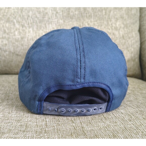 Lube USA Hat Cap Snap Back Blue Yellow Rope Vintage Style Advertising Mens USA 1 - Picture 6 of 15